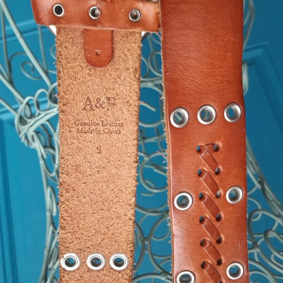 Genuine Leather Belt Metal Studded Rivets Grommets Woven Braided Western Women main image 4